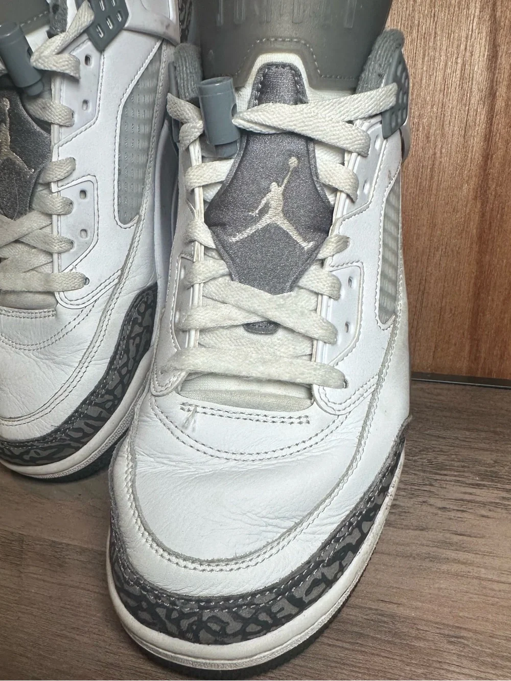 Jordan Spizike Low Cool Grey Anthracite White Gray Men’s Size 10.5 FQ1759-102